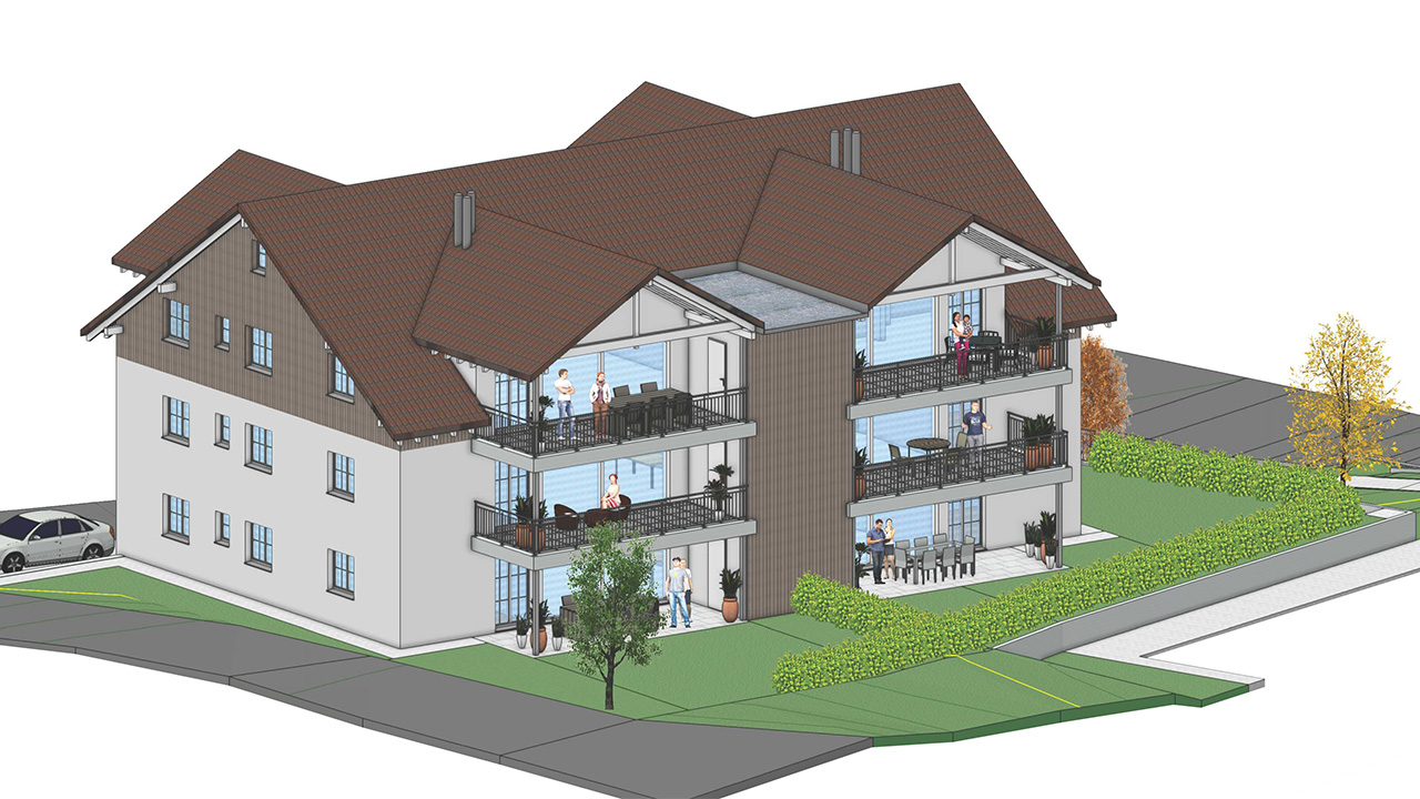 Mehrfamilenhaus in Wetzikon bei Frauenfeld